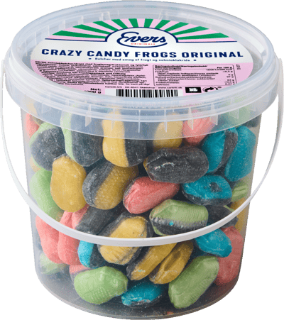 Modelbillede af Crazy Candy Frogs Evers 1000g