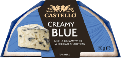 Modelbillede af Castello Creamy Blue 150 g