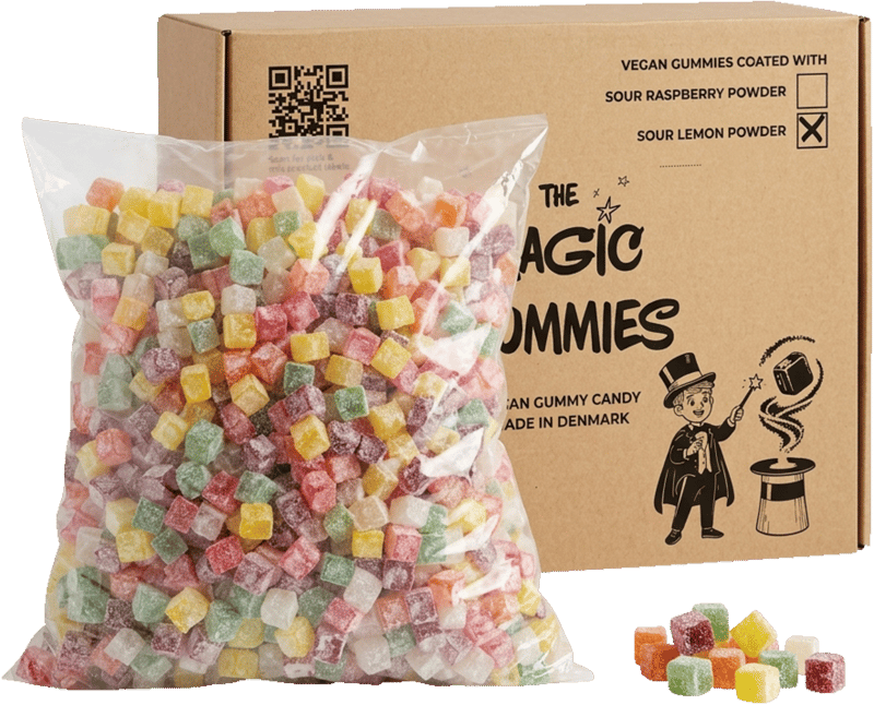 Gourmet Vingummi Sour Lemon 3 kg