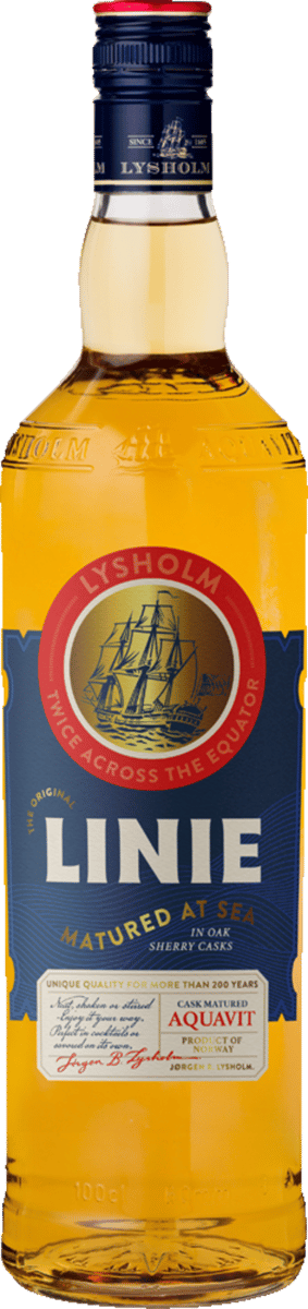 Linie Akvavit 41,5% 1 l.