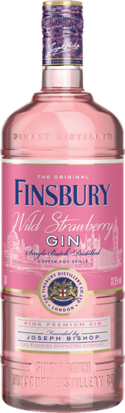 Modellbild av Finsbury Wild Strawberry Gin 37,5% 1 l.