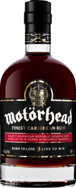 Modellbild av Motörhead Caribbean Rum 40% 70 cl.