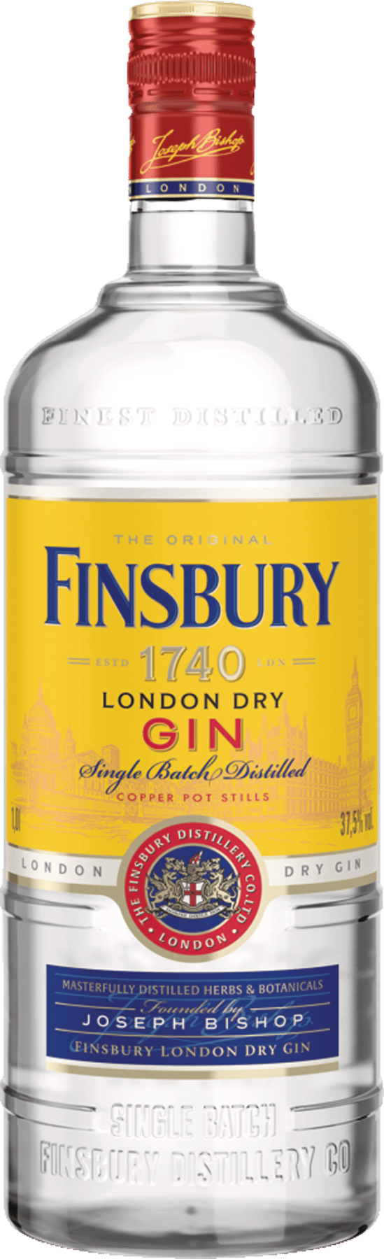 Finsbury Gin 37,5% 1 l.