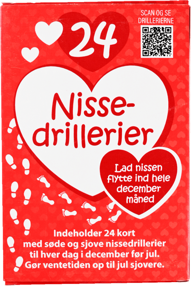 Nissedrillerier 24pk Nissedrillerier 24 kort