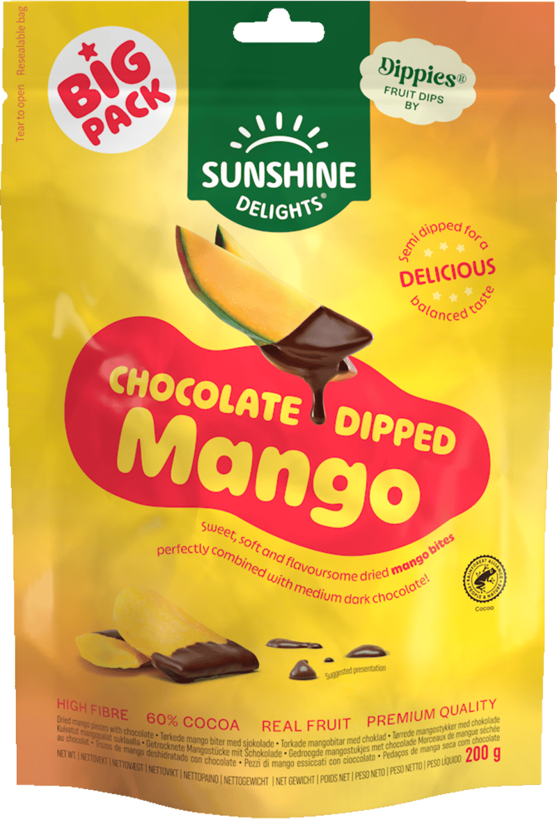 Mango m. Chokolade Sunshine Delights 200 g