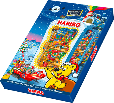 Modelbillede af Haribo Julekalender 300 g