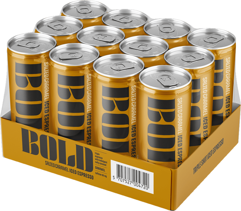 Bold Espresso Salted Caramel 12x250 ml