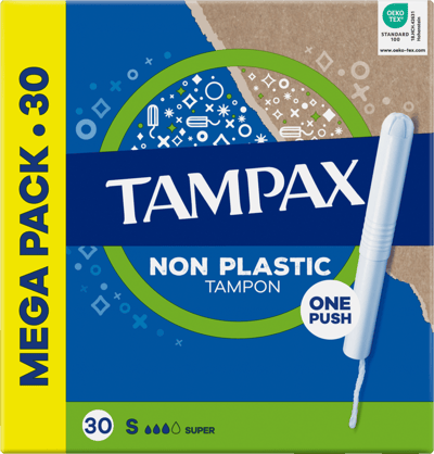 1 pk. Tampax Super Tampon 30 stk