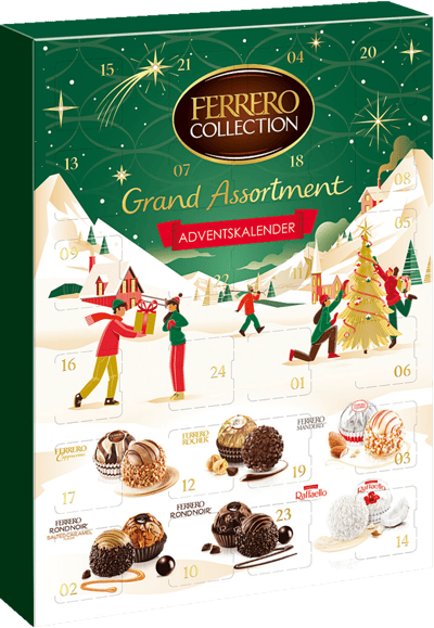1 stk. Collection Kalender Ferrero 253g