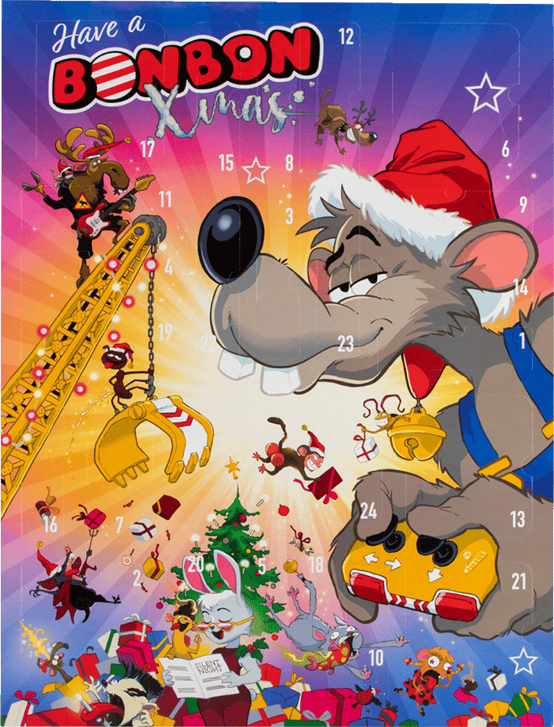BonBon Julekalender Toms 390g