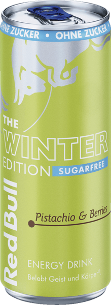 4 ds. Red Bull 0,25l+Pant Pistachio-Berries SF