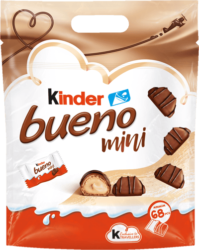 1 ps. Mini Bueno Kinder 400g
