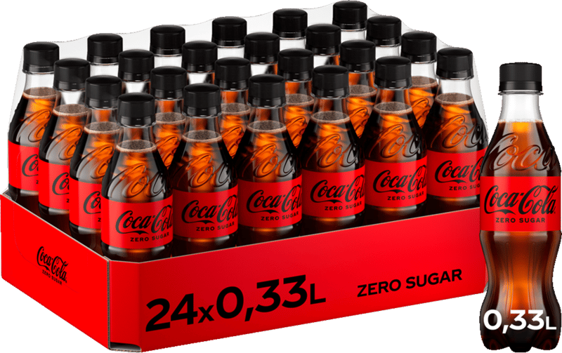Coca Cola Zero 24x0,33l PET