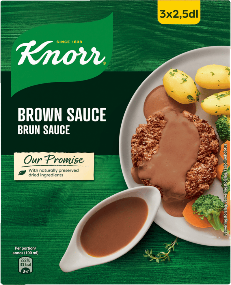 Knorr Sauce Brun 3x30g