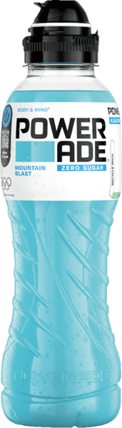 Modelbillede af Powerade  + Pant Mountain Blast Zero 0,5l PET