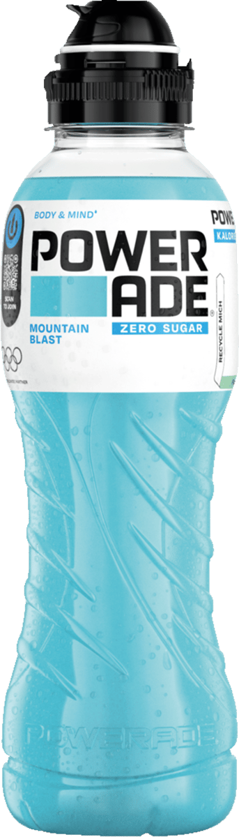 Powerade  + Pant Mountain Blast Zero 0,5l PET
