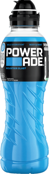 Modelbillede af Powerade + Pant Mountain Blast 0,5l PET