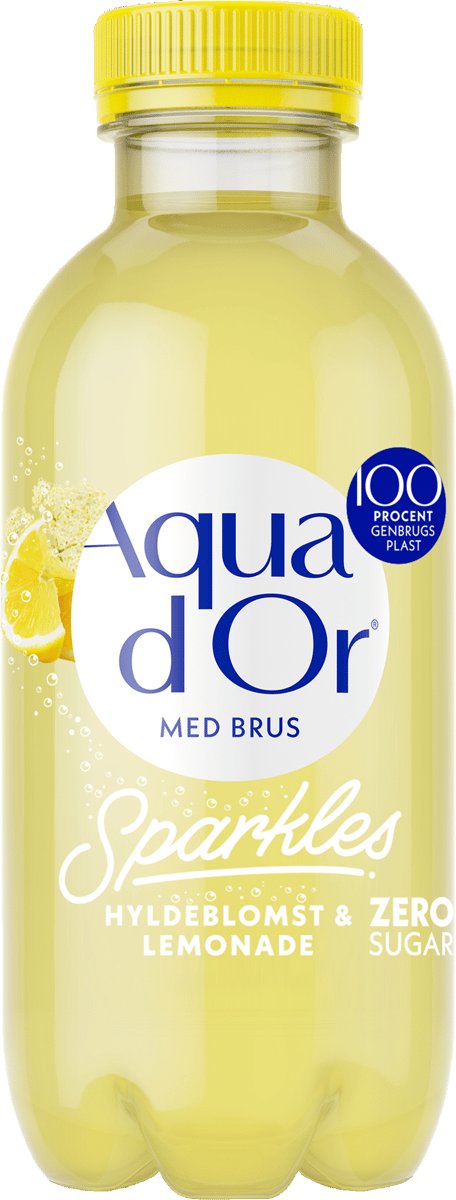 Aqua D'or Sparkles Hyldeblomst & Citron . pet