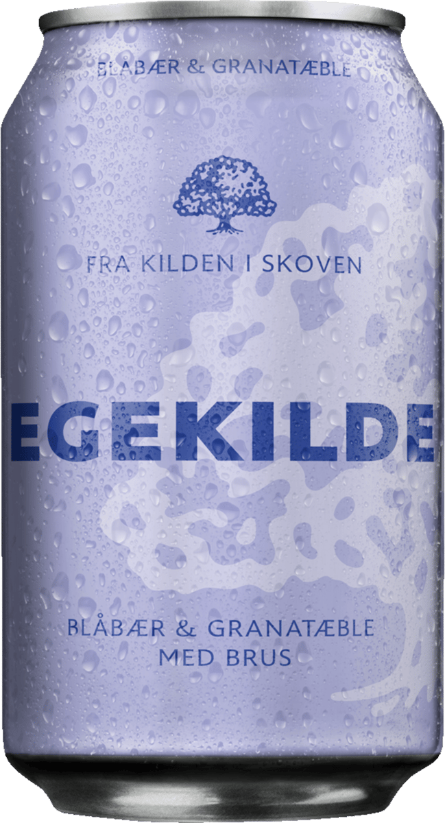 Egekilde Blåbär & Granatäpple 24 x 33 cl.