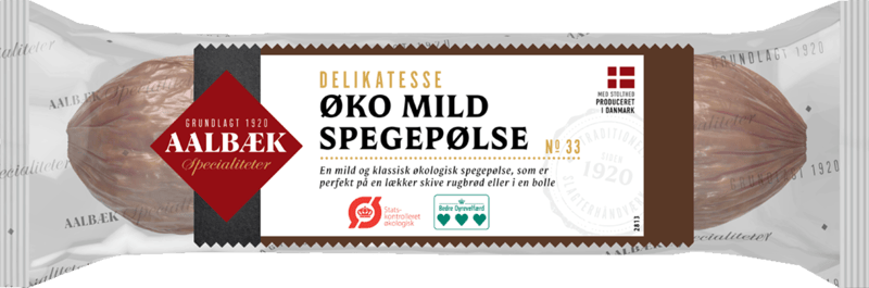 Aalbæk Øko Mild Spegepølse 200 g