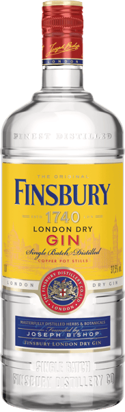 Modelbillede af Finsbury Gin 37,5% 1 l.