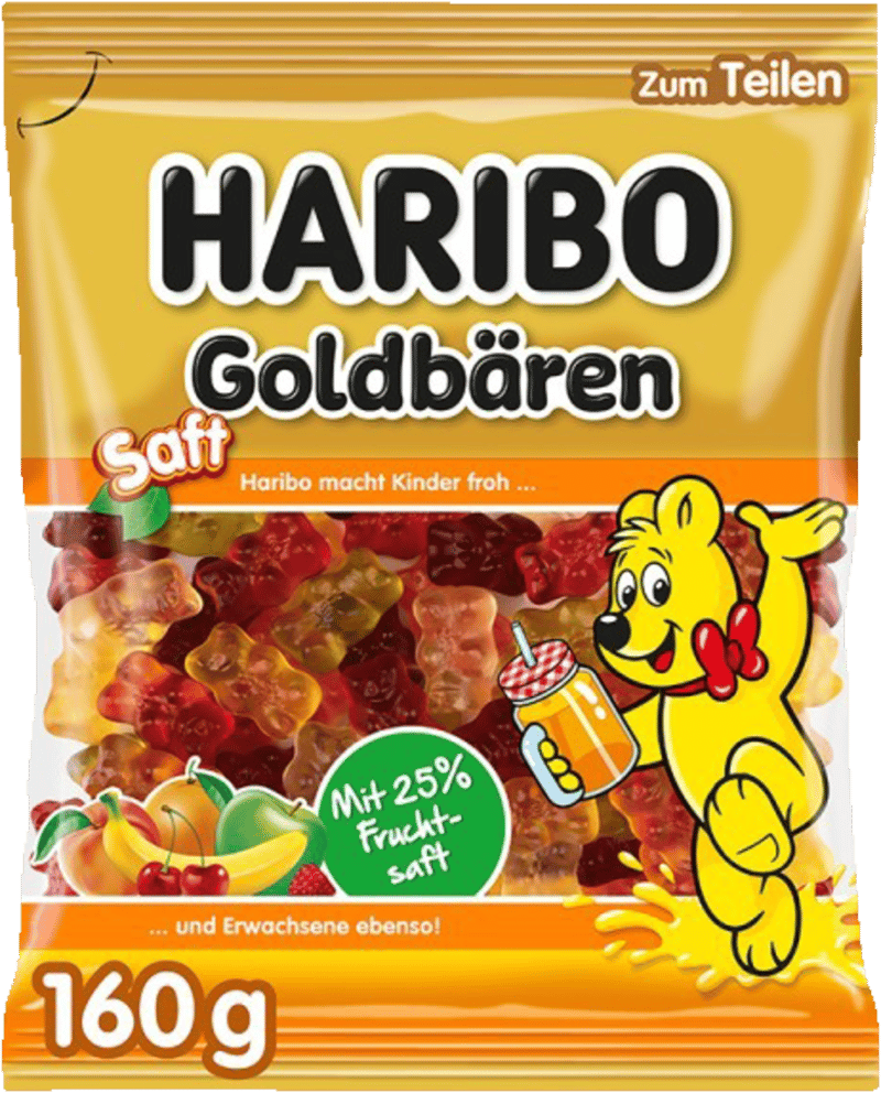 Haribo Saft Goldbären 160g DE