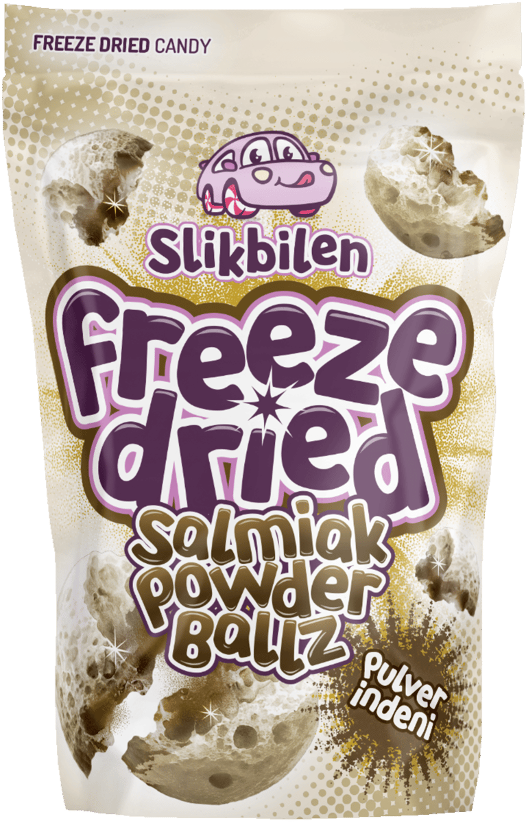 Salmiak Powder Ballz Slikbilen 49g