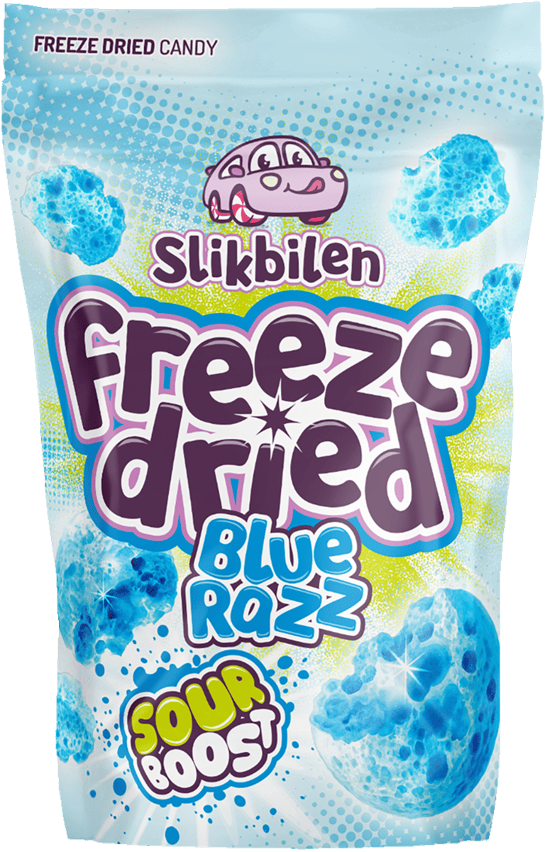 Sour Boost Blue Razz Slikbilen 49g
