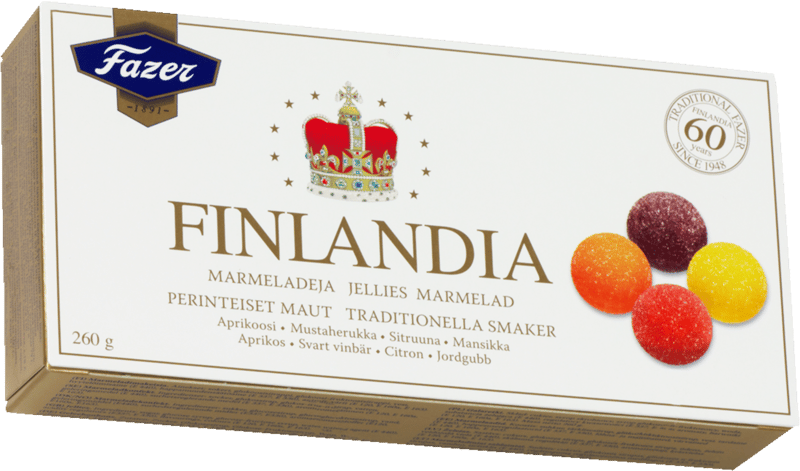 Finlandia Jellies Fazer 260g