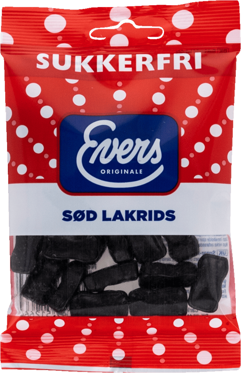 Evers Sød Lakrids Carletti 60g