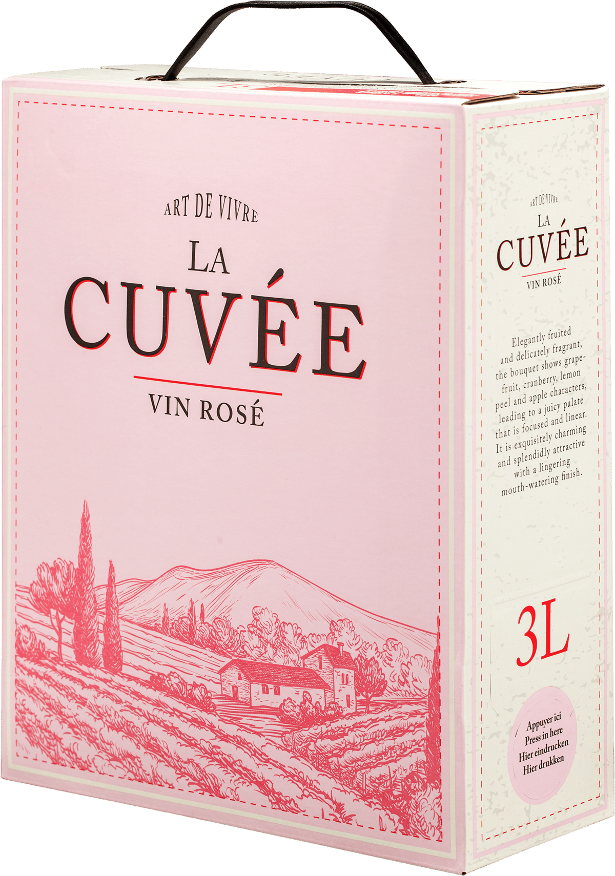 La Cuvee Rosé 3 l. BIB