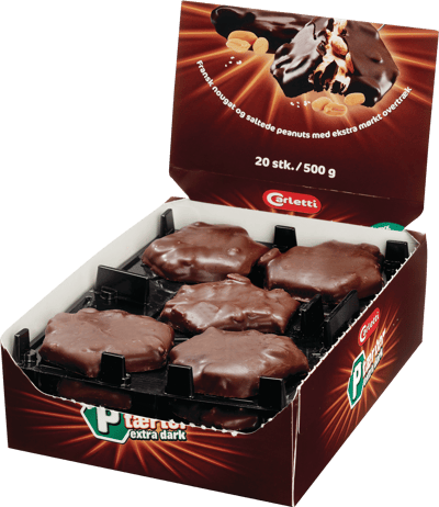 Modelbillede af Carletti P-Tærter Dark 500 g.