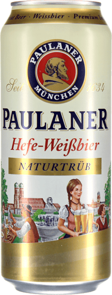 Modelbillede af Paulaner Weissbier 5,5% 24x0,5 l.
