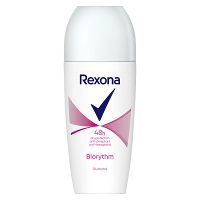 Modelbillede af Rexona Biorythm Roll-on 50 ml.