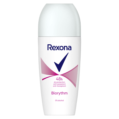 2 stk. Rexona Biorythm Roll-on 50 ml.