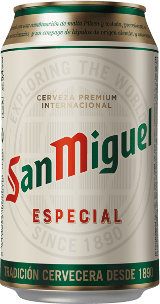 Modelbillede af San Miguel 5,4% 24x0,33l ds