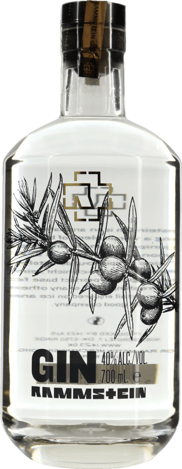 Rammstein Gin 40% 70 cl.