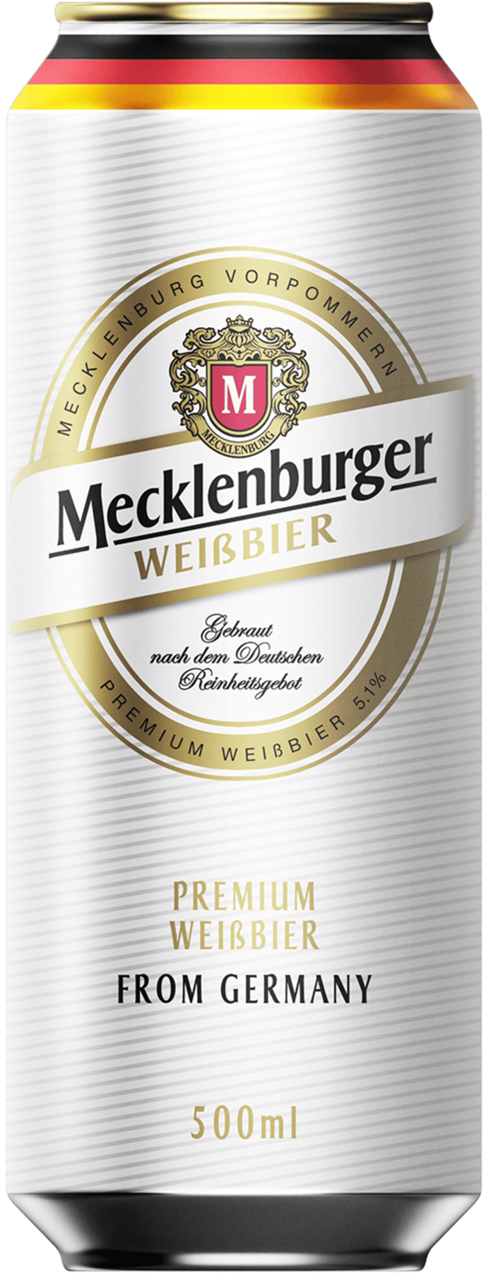 Mecklenburger Weissbier 5,1% 24x0,5 l.