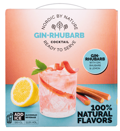 Modelbillede af Nordic by Nature Rhubarb 11,5% 1,5 l.