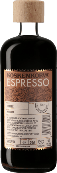 Modelbillede af Koskenkorva Espresso 21% 0,5 l.