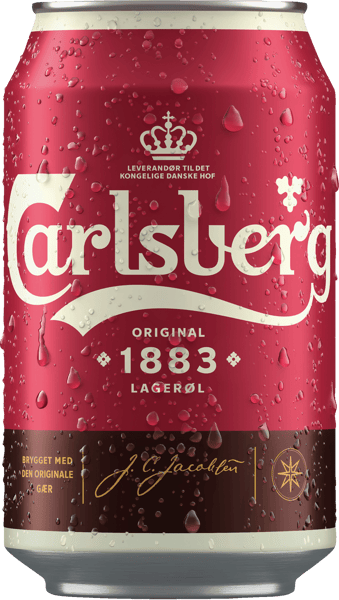 Modelbillede af Carlsberg 1883 Lager - 4,6% øl, 24x33cl dåse