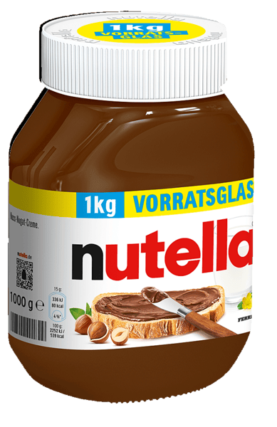 Modelbillede af Nutella 1000 g.