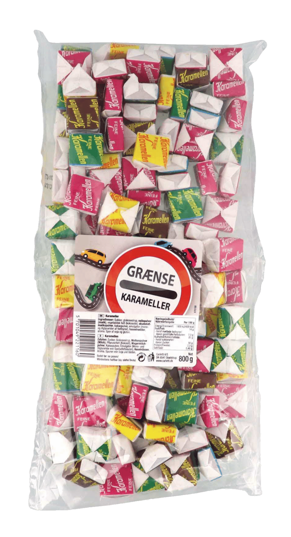 Grænse Karameller 800 g