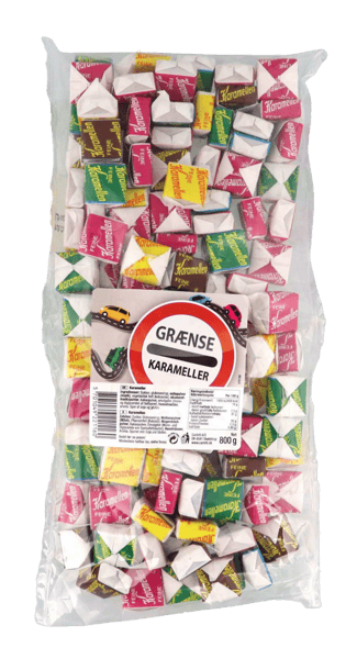 1 ps. Grænse Karameller 800 g