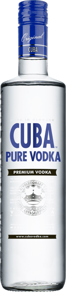 Modelbillede af Cuba Pure Vodka 37,5% 0,7 l.