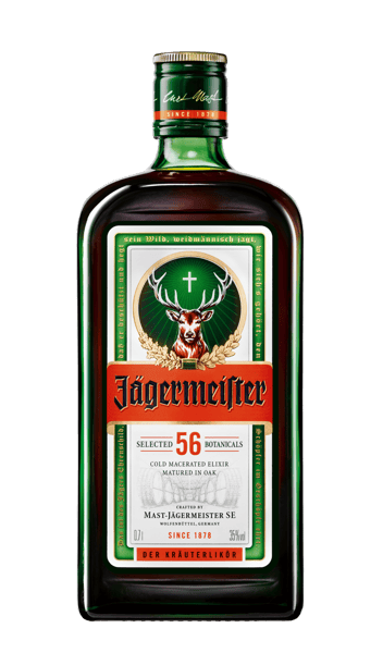 Modelbillede af Jägermeister 35% 0,7 l.