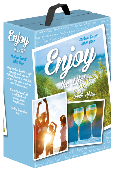 Modelbillede af Enjoy  white wine 3 l. BIB