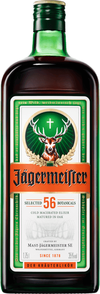 Modelbillede af Jägermeister Magnumflaske 35% 1,75 l.