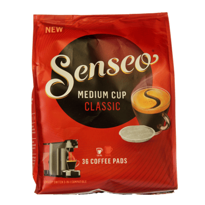 1 pk. Senseo Classic 36 stk. 250g