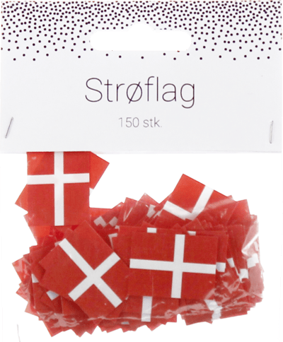 Modelbillede af Strøflag papir 150 stk.